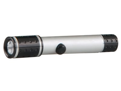 Grundig Led Tech Aluminium, 9.5cm Taskulamppu, musta Grundig Led Tech Aluminium, 9.5cm Taskulamppu, musta